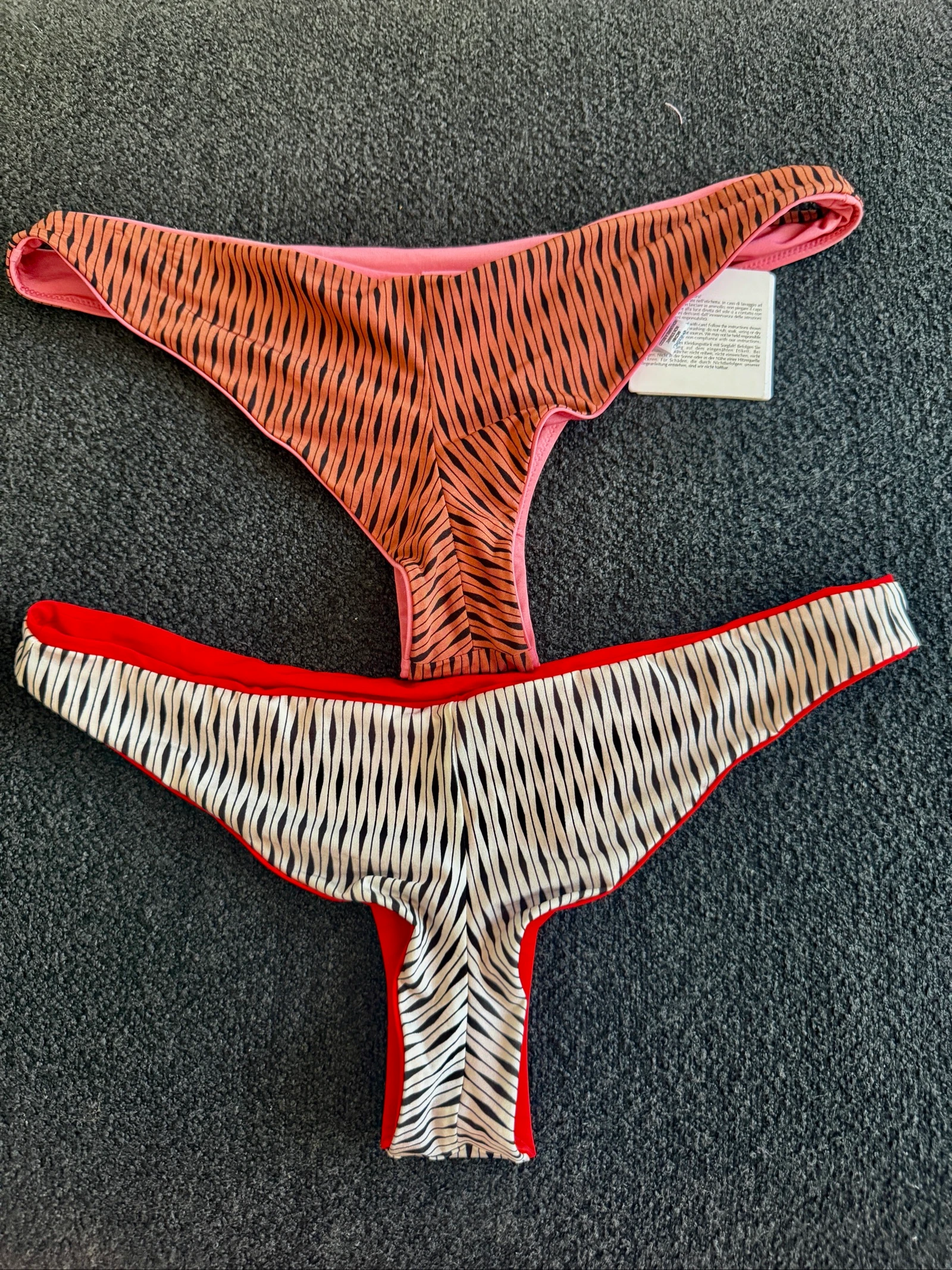 Set of 2 La Perla Swimwear Bottoms – Size 42 FR – New – photo 2
